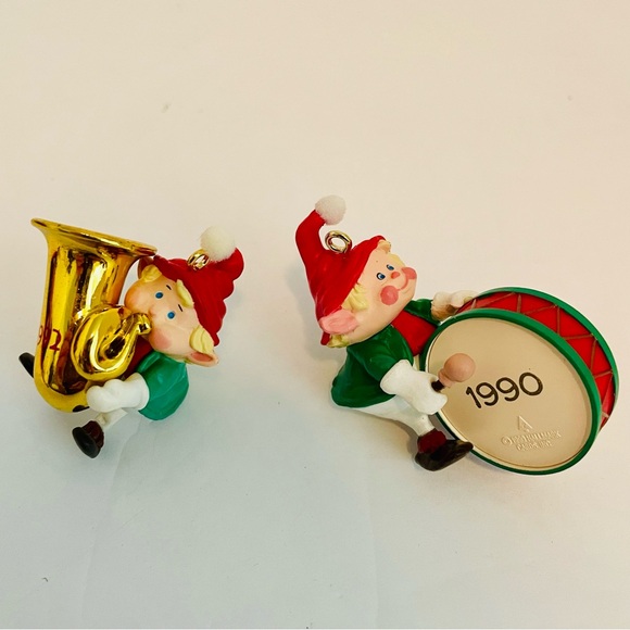 Hallmark Christmas Ornament Hark! It's Herald Series Vintage Elf Ornaments - Picture 3 of 7